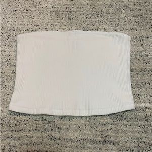 White Hollister tube top